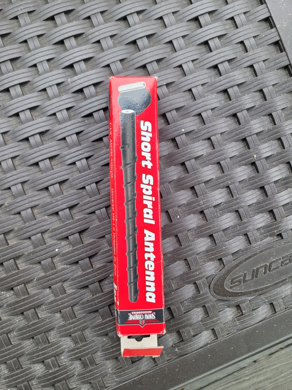 Short Spiral Antenna - Red by